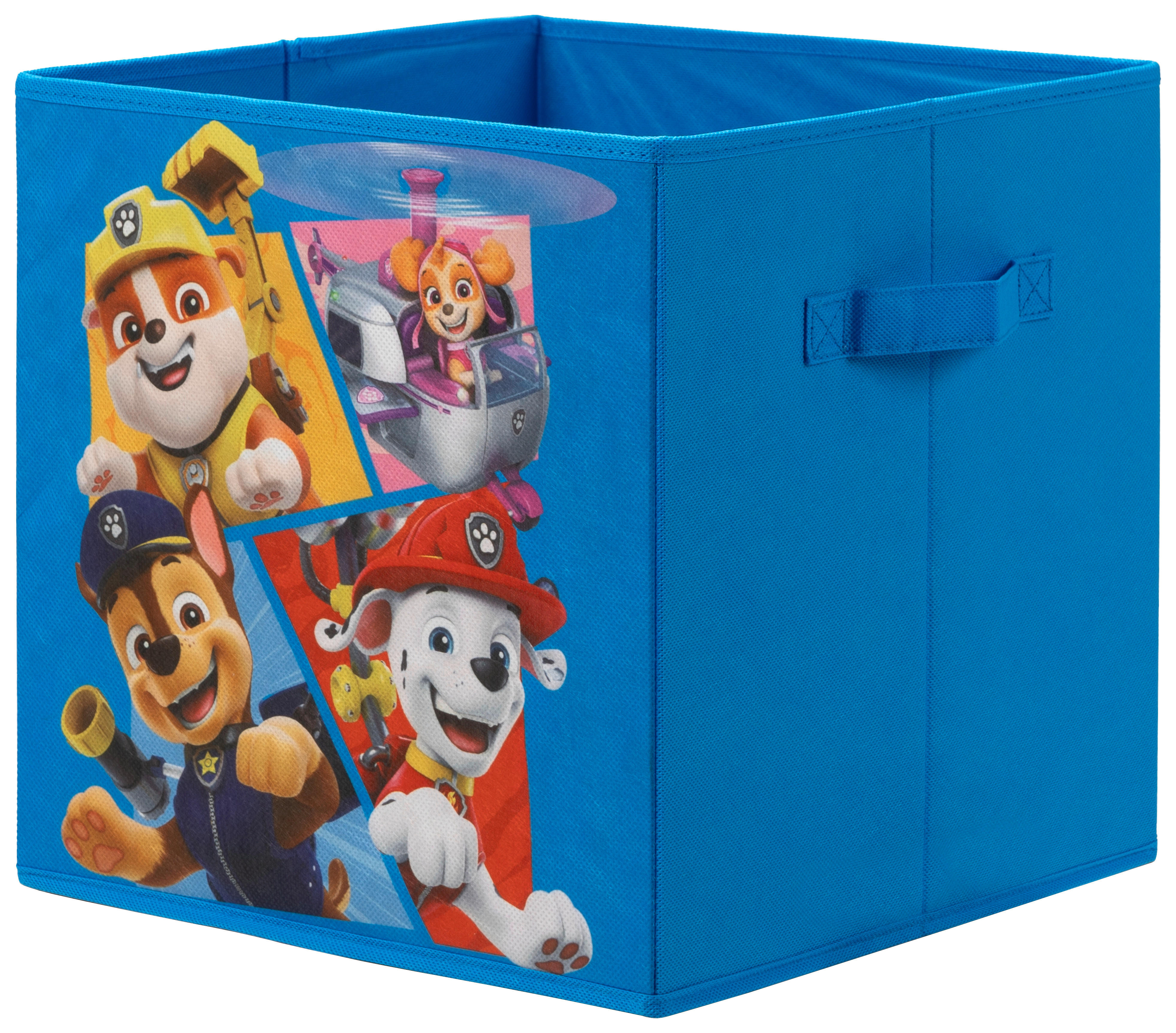 Stoffbox Paw Patrol blau B/H/T: ca. 32x32x32 cm