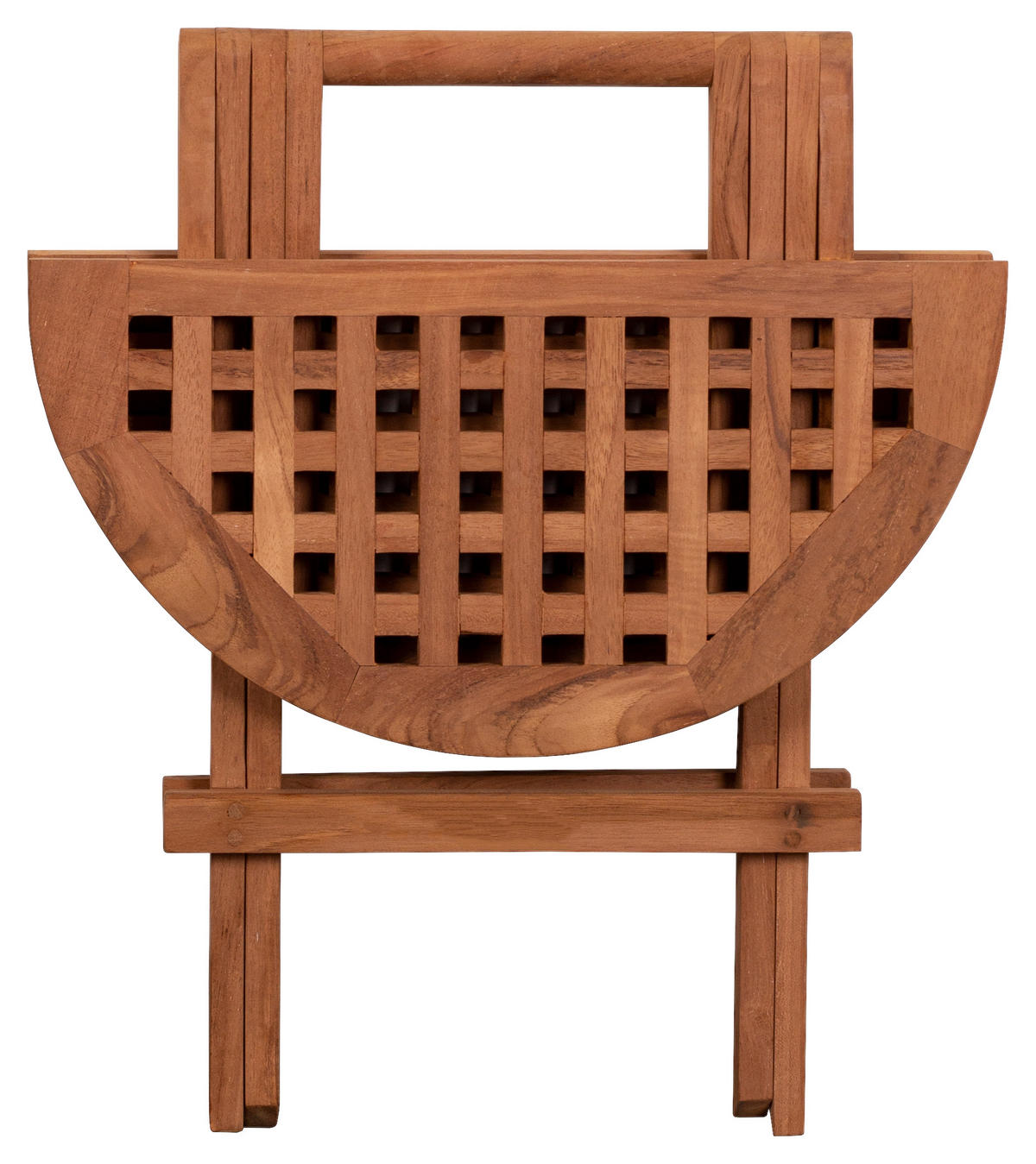 deVries Beistelltisch Woodie natur Teakholz H/D: ca. 50x50 cm Woodie - natur (50,00/50,00cm) - deVries