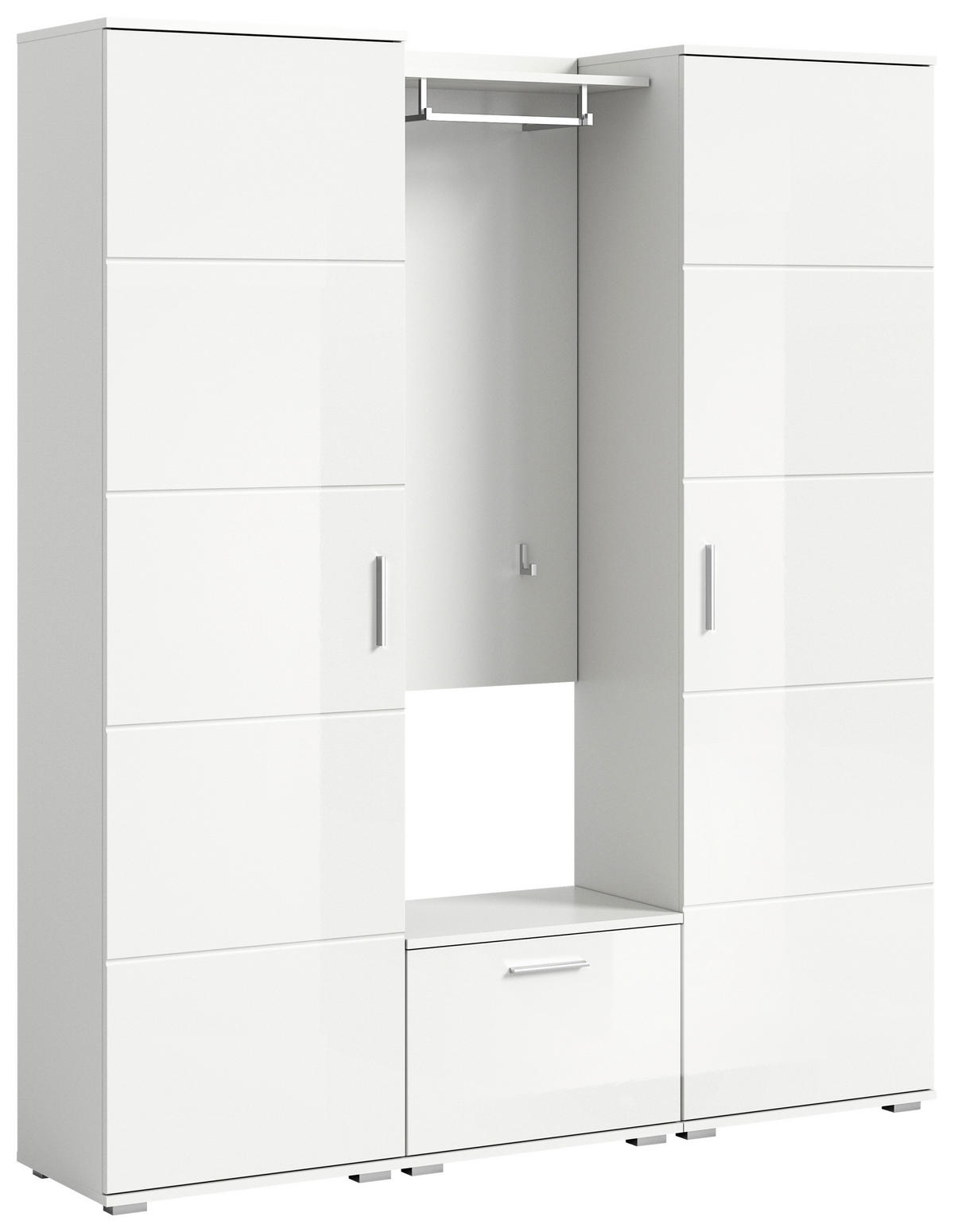 Garderobe PREGO B/H/T: ca. 165x191x37 cm PREGO - (165,00/191,00/37,00cm) - xonox.home