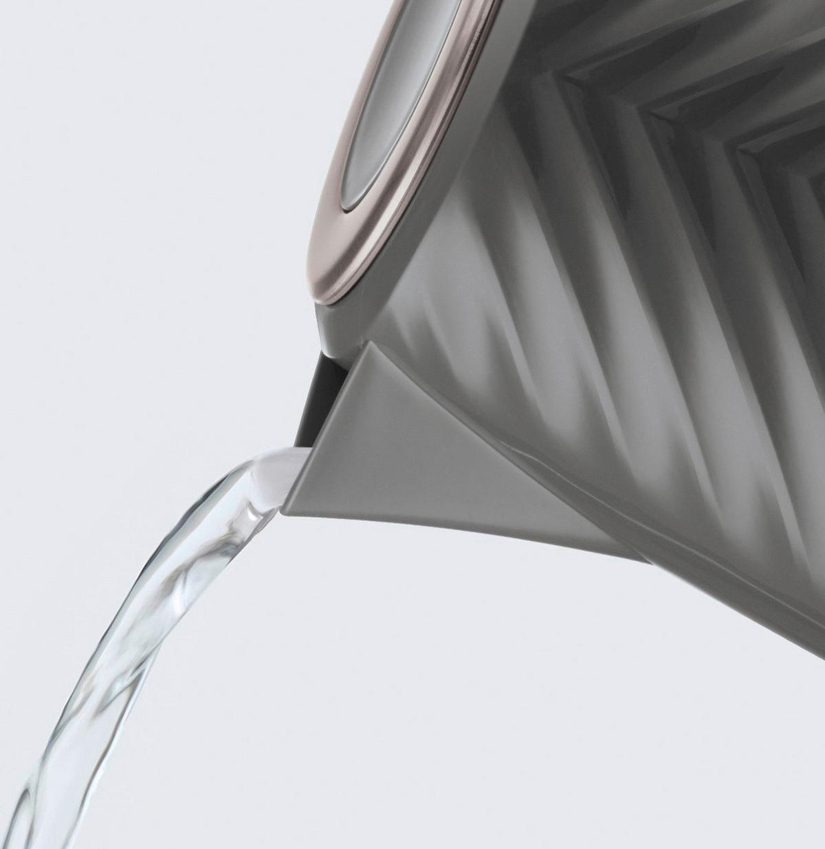 Russell Hobbs Wasserkocher grau Kunststoff B/H/L: ca. 22x24x22 cm ca. 1,7 l 26382-70/RH - grau (22,00/22,00/24,00cm) - Russell Hobbs