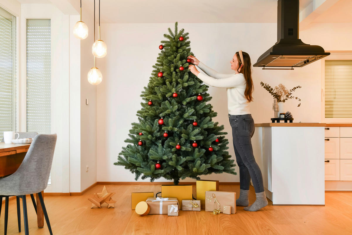 Evergreen Weihnachtsbaum Vermont Fichte Vermont Fichte - grün (150,00/150,00/210,00cm) - Evergreen