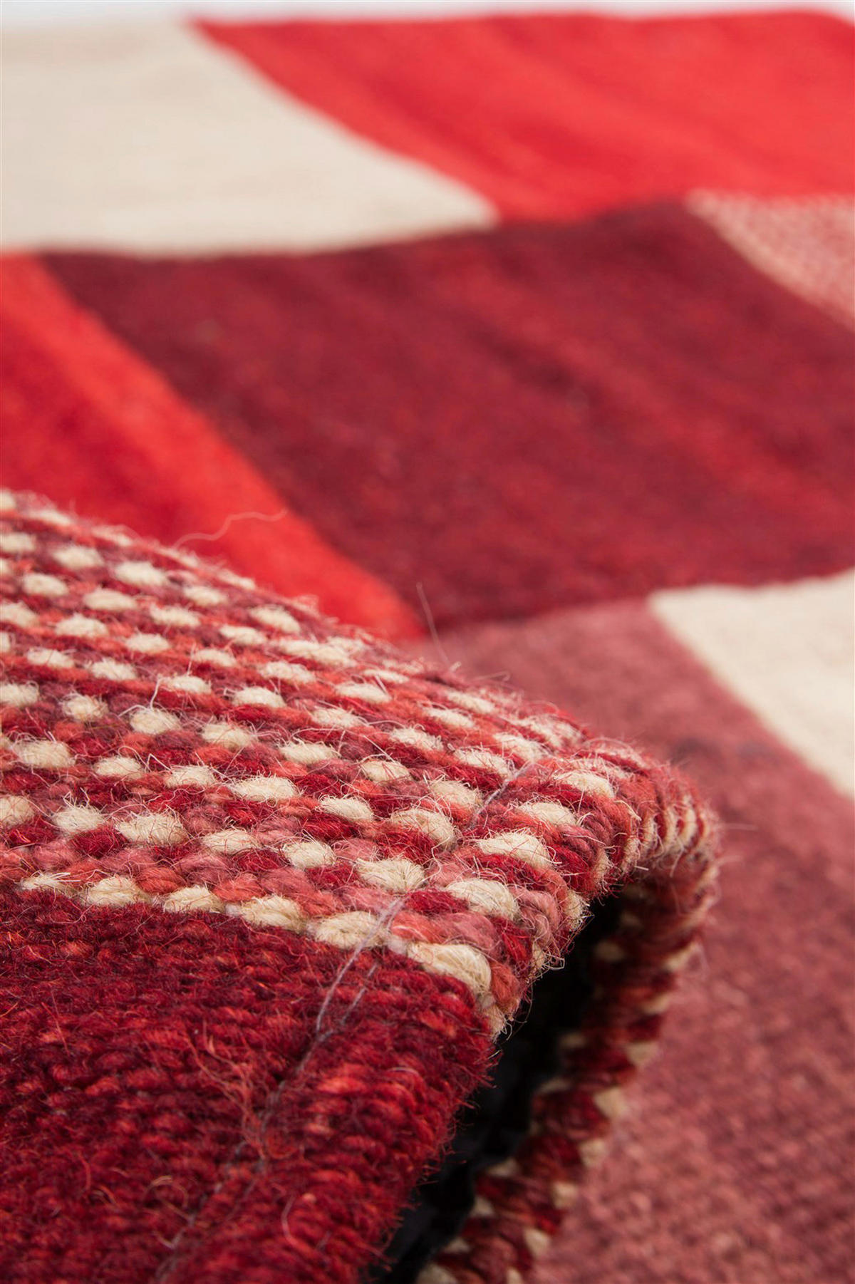 Kayoom Kurzflorteppich Radical 230 mehrfarbig B/L: ca. 160x230 cm Radical 230 - rot/mehrfarbig (160,00/230,00cm) - Kayoom