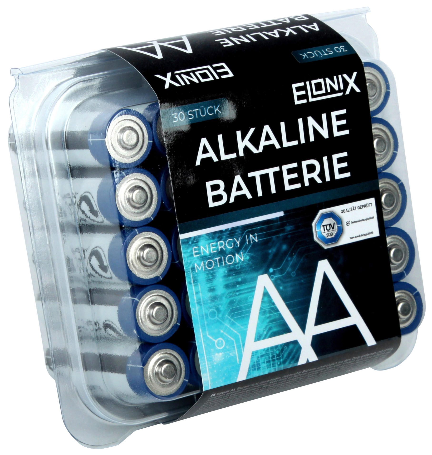 Elonix Batterie 505791 Batterie_AA_30er_Elonix - Elonix