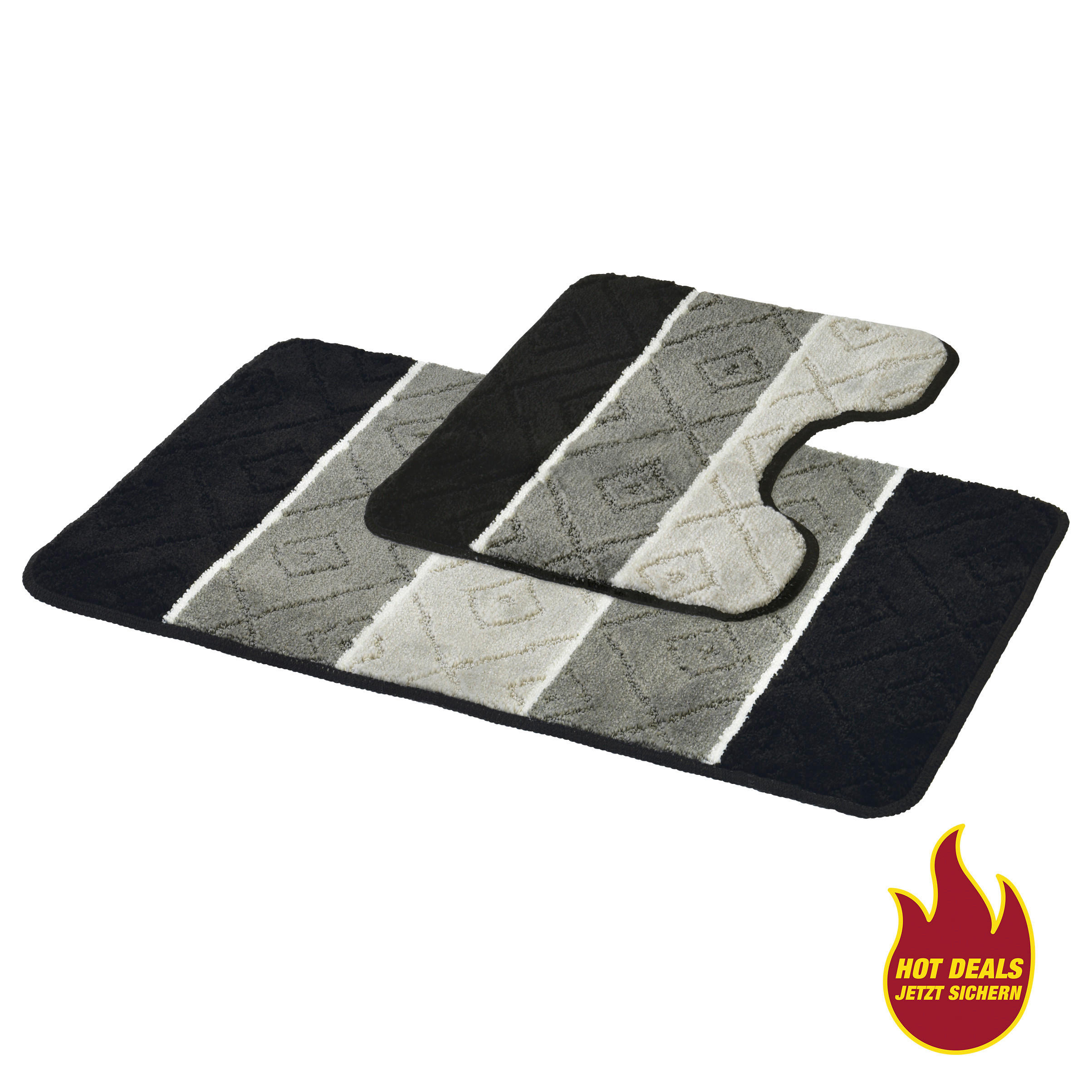 Sensation Badgarnitur Prisma Prisma - anthrazit/grau (50,00/80,00cm) - Sensation