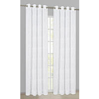Ösenvorhang Luna weiß B/L: ca. 135x245 cm Luna - weiß (135,00/245,00cm) - home Topline