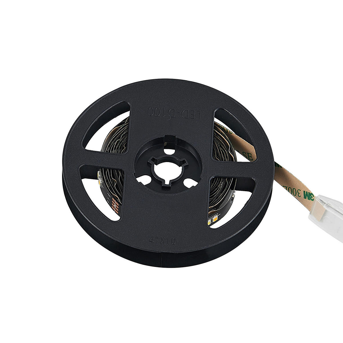 Lichtband schwarz Kunststoff B/L: ca. 1x300 cm LED-Lichtband_Chip - schwarz (1,00/300,00cm)