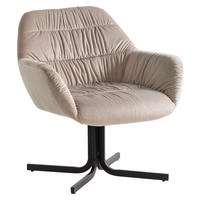 Wohnling Sessel beige Polyester Loungesessel - beige - Wohnling