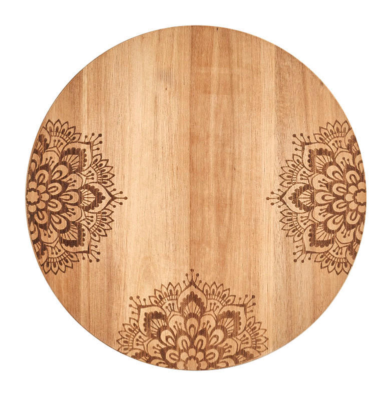 Zeller Schneide-/Servierbrett Schneid-/u.Servierbrett - natur (27,00/27,00/1,50cm) - Zeller