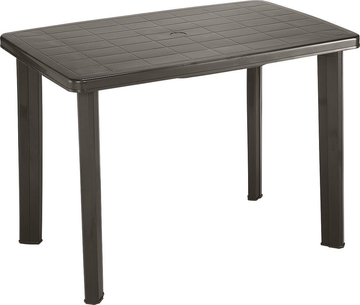 ProGarden Tisch anthrazit Kunststoff B/H/L: ca. 68x72x101 cm Tisch_Faretto - anthrazit (101,00/68,00/72,00cm) - ProGarden