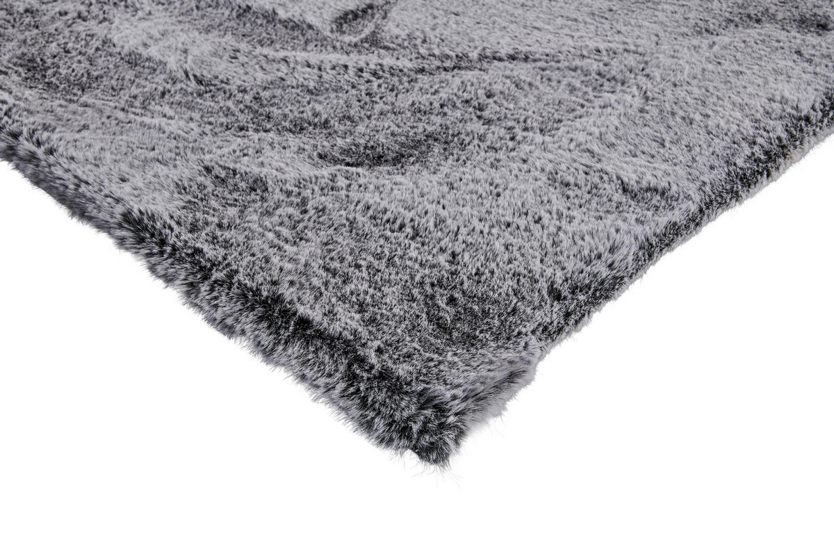 Fellimitat Maya Silbergrau B/L: ca. 160x230 cm Maya - Silbergrau (160,00/230,00cm)