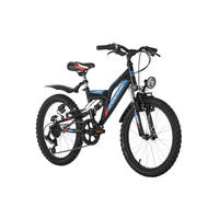 KS-Cycling Kinderrad Zodiac 668K  20 Zoll Rahmenhöhe 31 cm 6 Gänge schwarz schwarz ca. 20 Zoll Zodiac - rot/schwarz - KS-Cycling