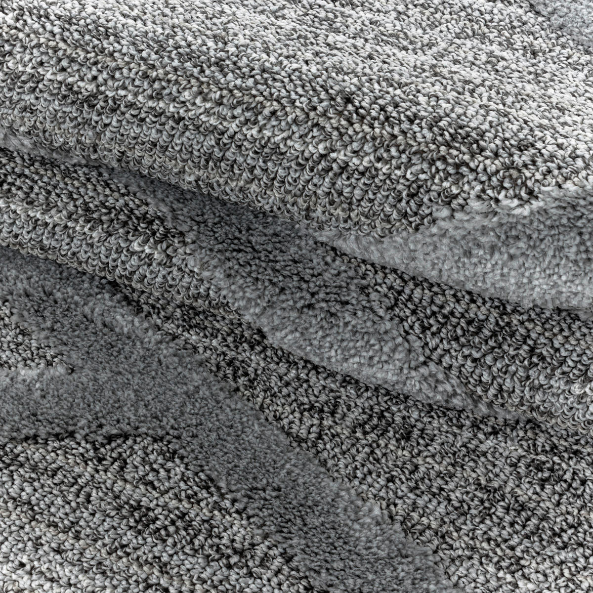Ayyildiz Teppich PISA grau B/L: ca. 280x370 cm PISA - grau (280,00/370,00cm) - Ayyildiz