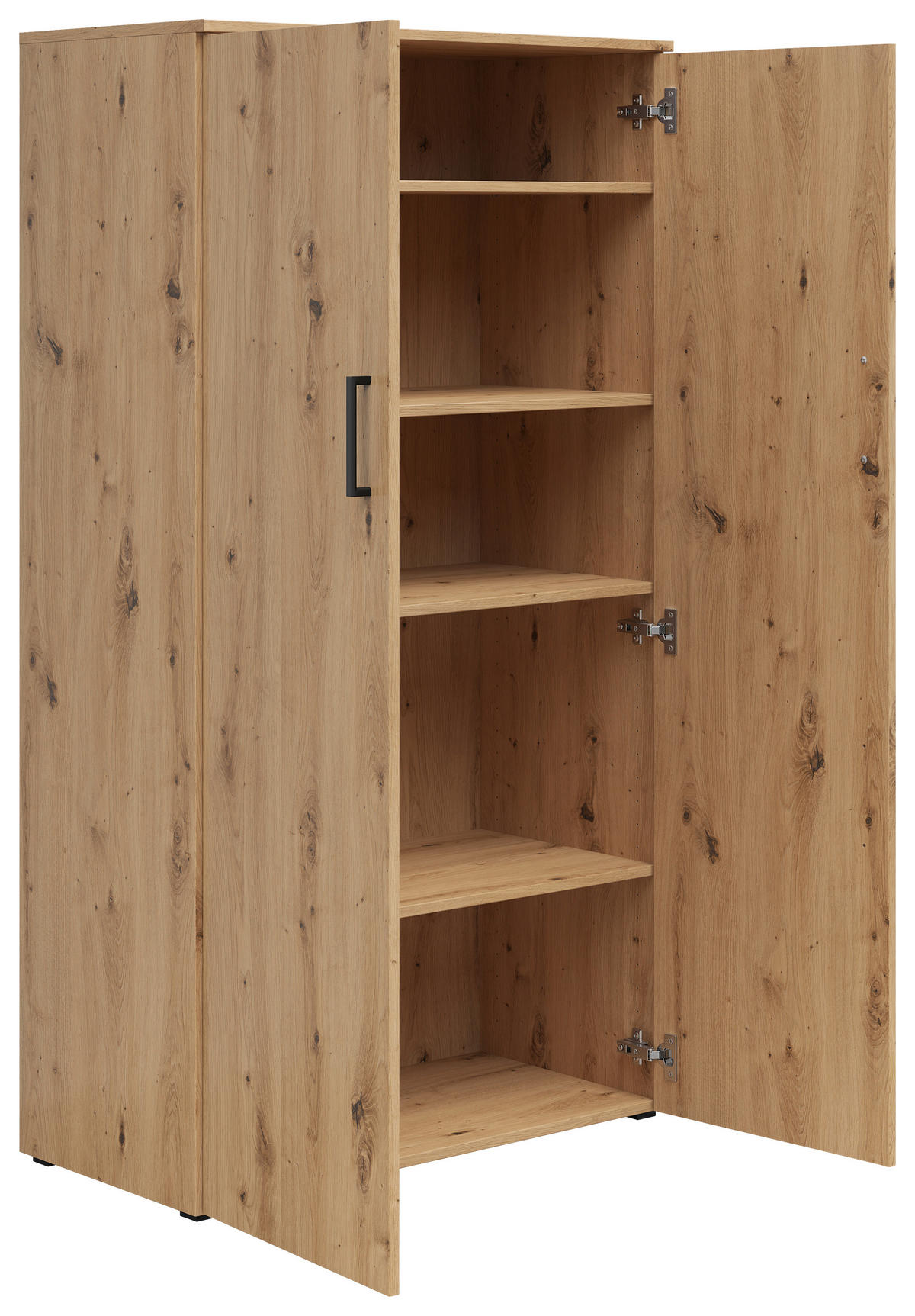 Schrank Multi-Stauraum Typ 35 Eiche Artisan Nachbildung B/H/T: ca. 80x147x40 cm Multi-Stauraum Typ 35 - Eiche (80,00/147,00/40,00cm)