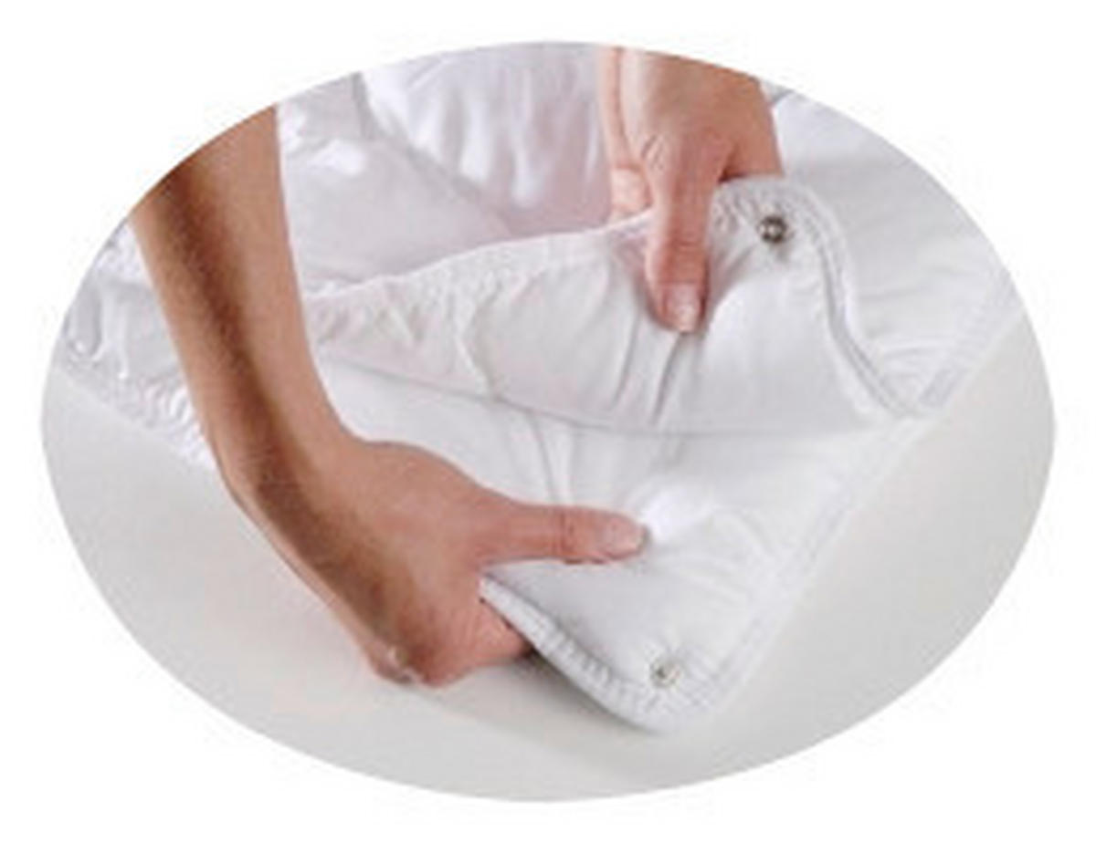 4-Jahreszeitenbett Comfort Comfort - weiß (135,00/200,00cm)