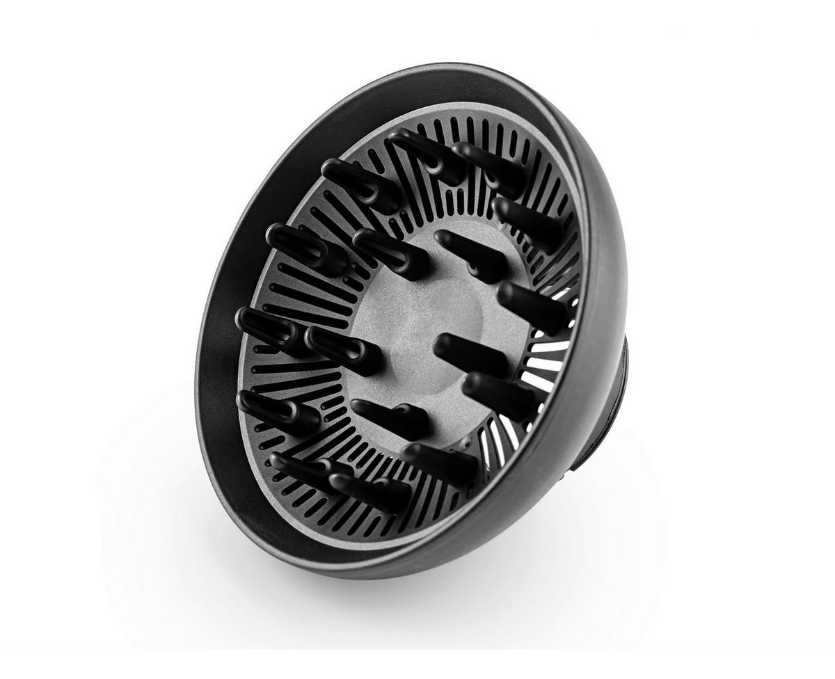 Haartrockner schwarz gold Kunststoff B/H/L: ca. 13,5x16x7,75 cm Haartrockner_5tlg. 15071 - gold/schwarz (7,75/13,50/16,00cm)