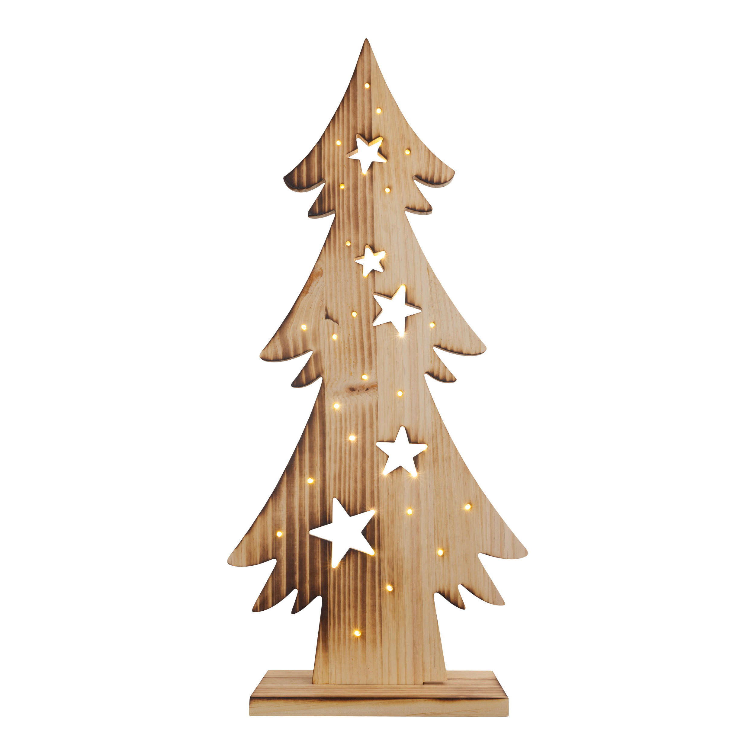 Näve Leuchten LED-Dekoleuchte Tannenbaum Tannenbaum - natur (14,50/80,00/34,50cm) - Näve Leuchten