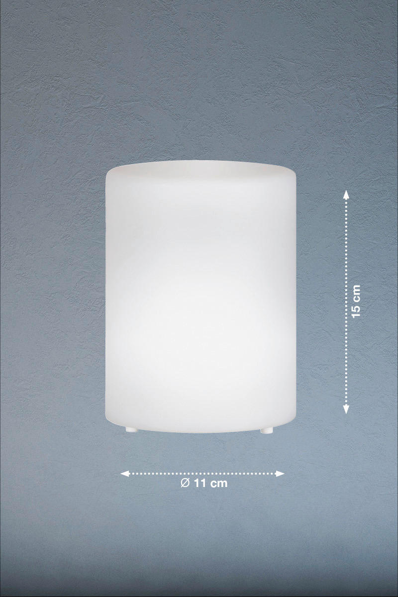 LED-Außenleuchte 850293 weiß H/D: ca. 15x11 cm Ceppo - weiß (11,00/15,00cm) - easy! by FHL