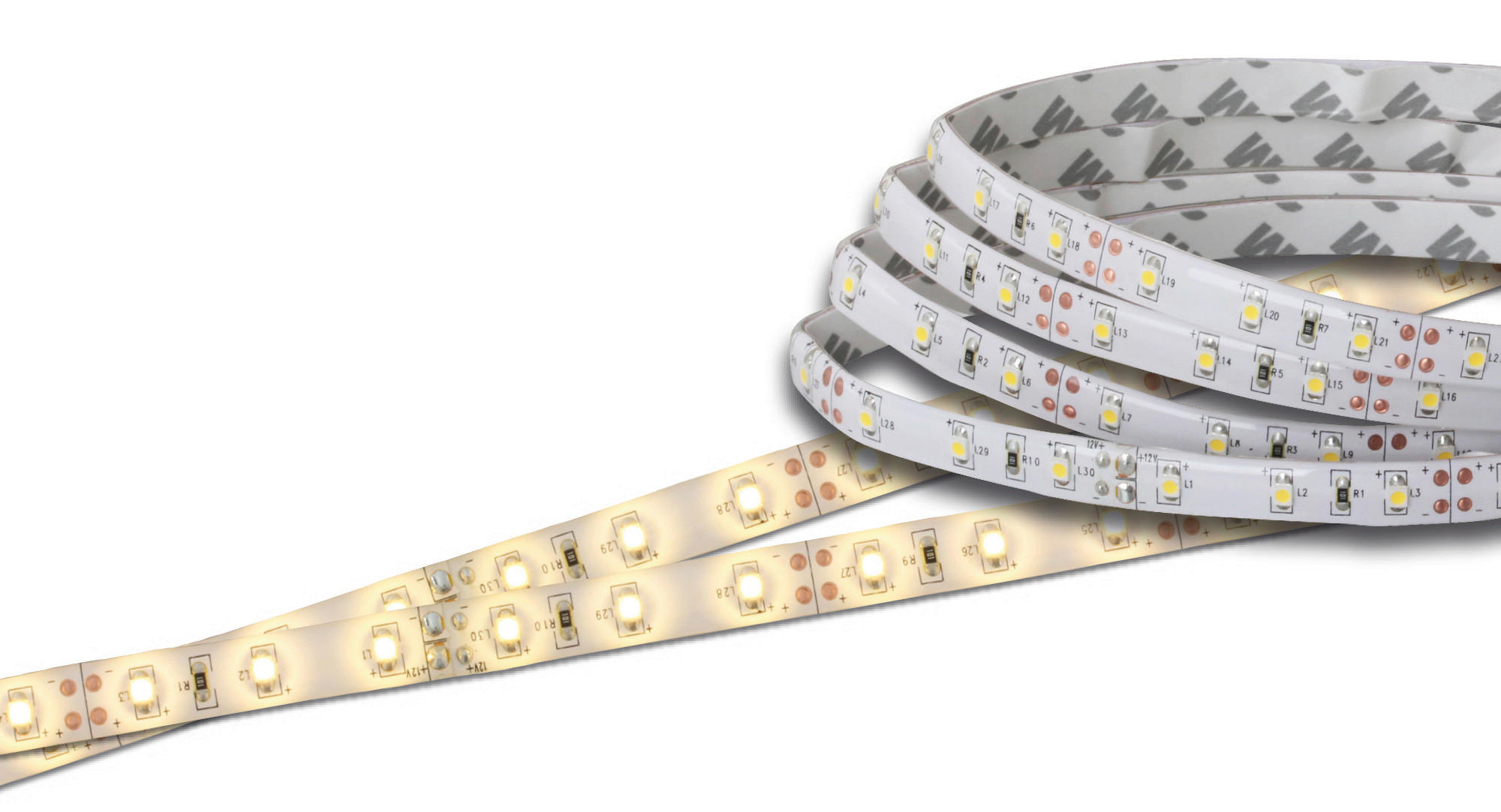 Näve Leuchten LED-Streifen warmweiß Kunststoff B/H/T: ca. 200x0,4x0,8 cm LED-Streifen - warmweiß (200,00/0,40/0,80cm) - Näve Leuchten