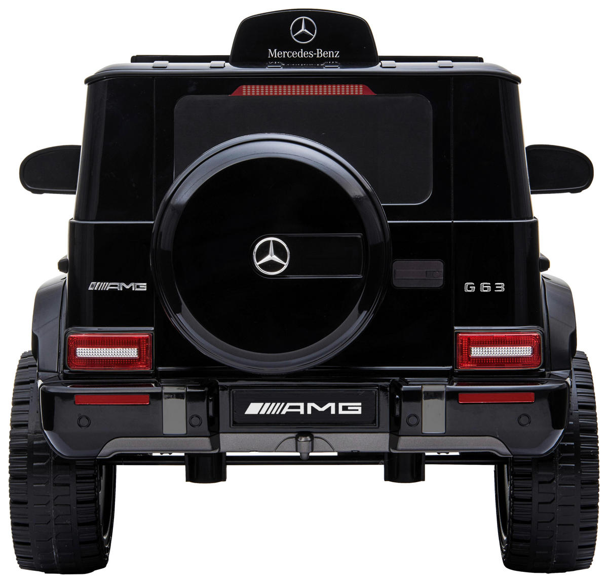 Spielzeug-Elektroauto Mercedes AMG G63 schwarz B/H/L: ca. 56,5x69x110 cm Mercedes AMG G63 - schwarz (110,00/56,50/69,00cm)