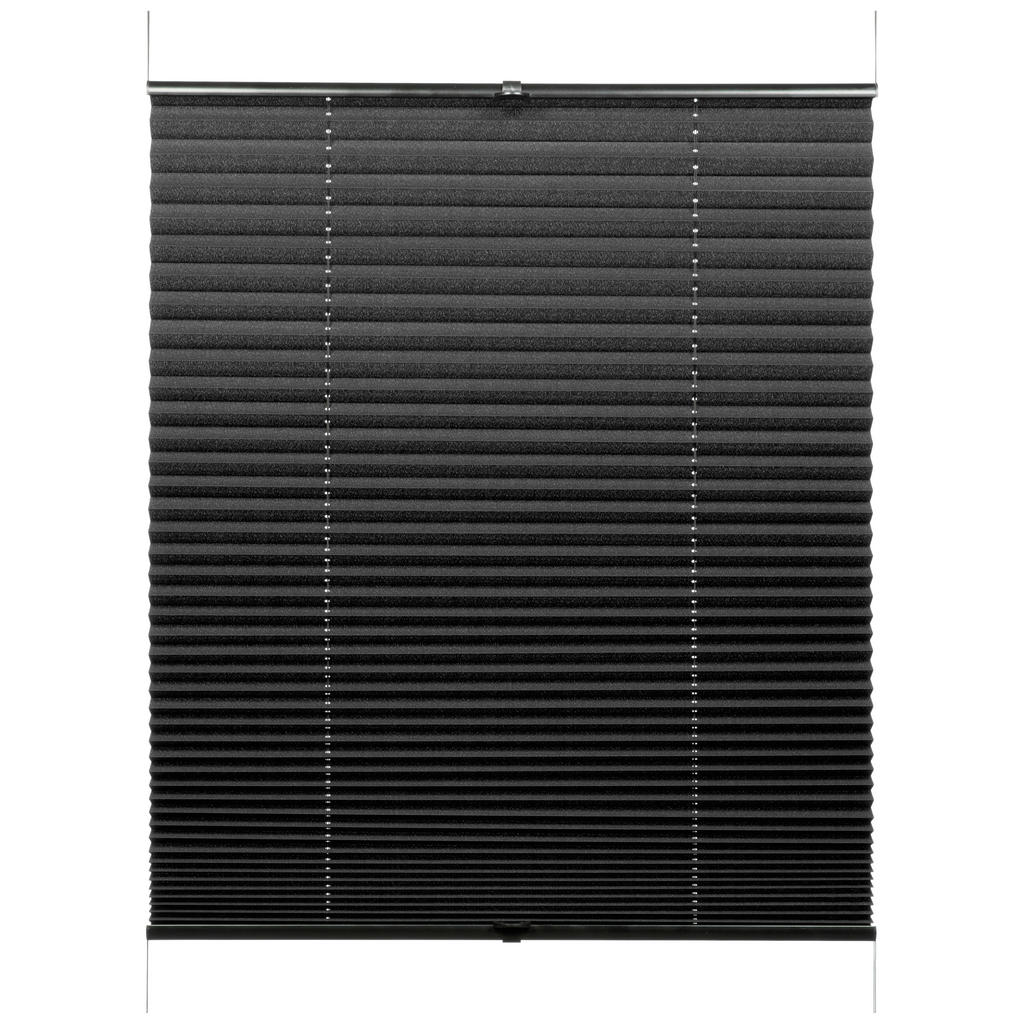 Thumbnail - Boviva Spannplissee schwarz B/L: ca. 95x130 cm