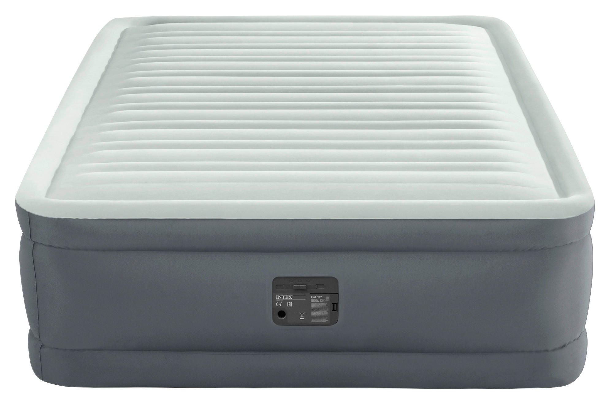 Intex Luftbett hellgrau B/H/L: ca. 137x46x191 cm Full PremAire Elevated - hellgrau/anthrazit (191,00/137,00/46,00cm) - Intex