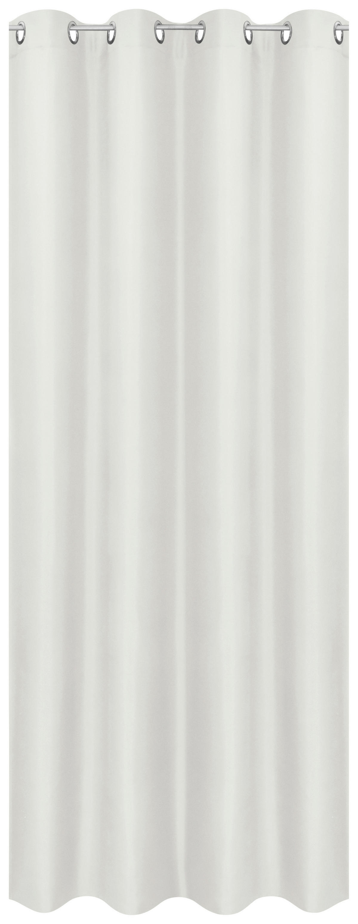 ACUS design collection Ösenvorhang Barnaby weiß B/L: ca. 140x235 cm Barnaby - weiß (140,00/235,00cm) - ACUS design collection