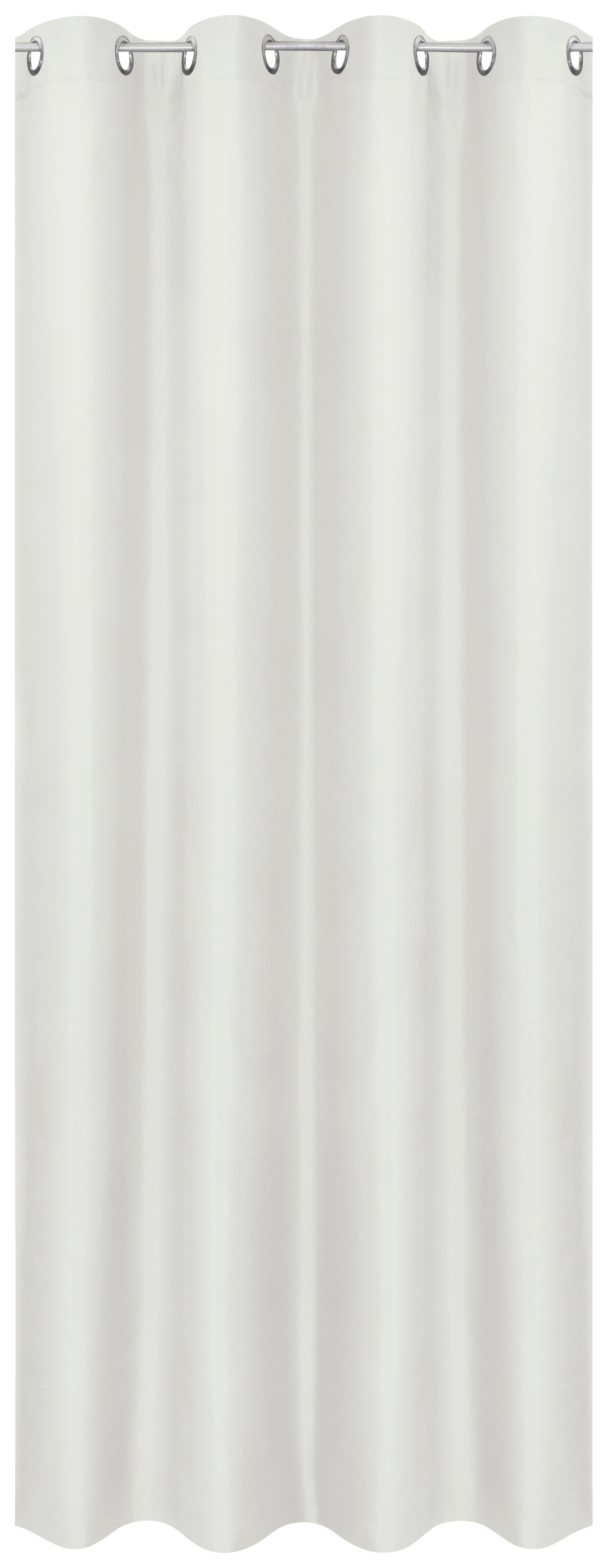 Thumbnail - ACUS design collection Ösenvorhang Barnaby weiß B/L: ca. 140x235 cm