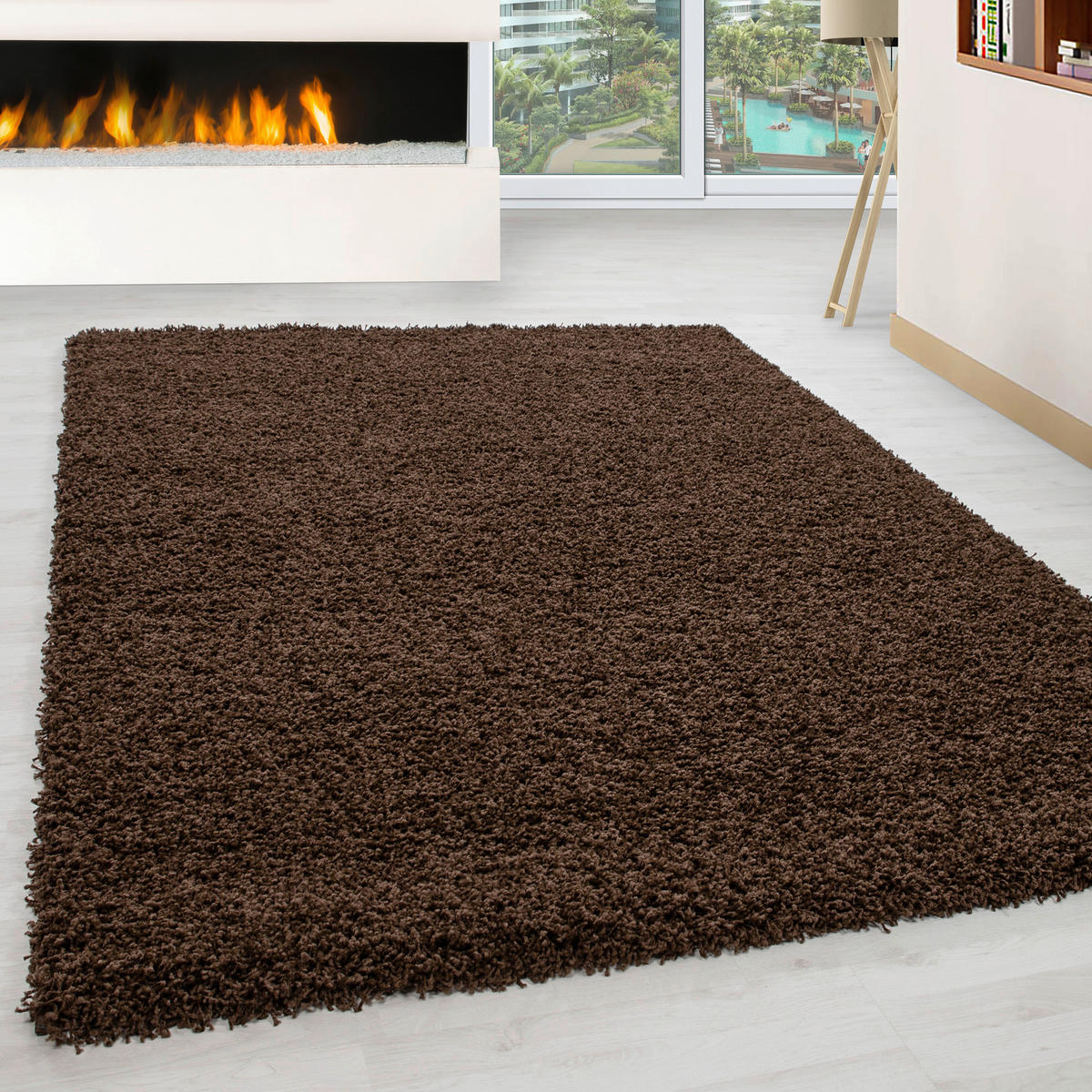 Ayyildiz Teppich LIFE braun B/L: ca. 100x200 cm LIFE - braun (100,00/200,00cm) - Ayyildiz