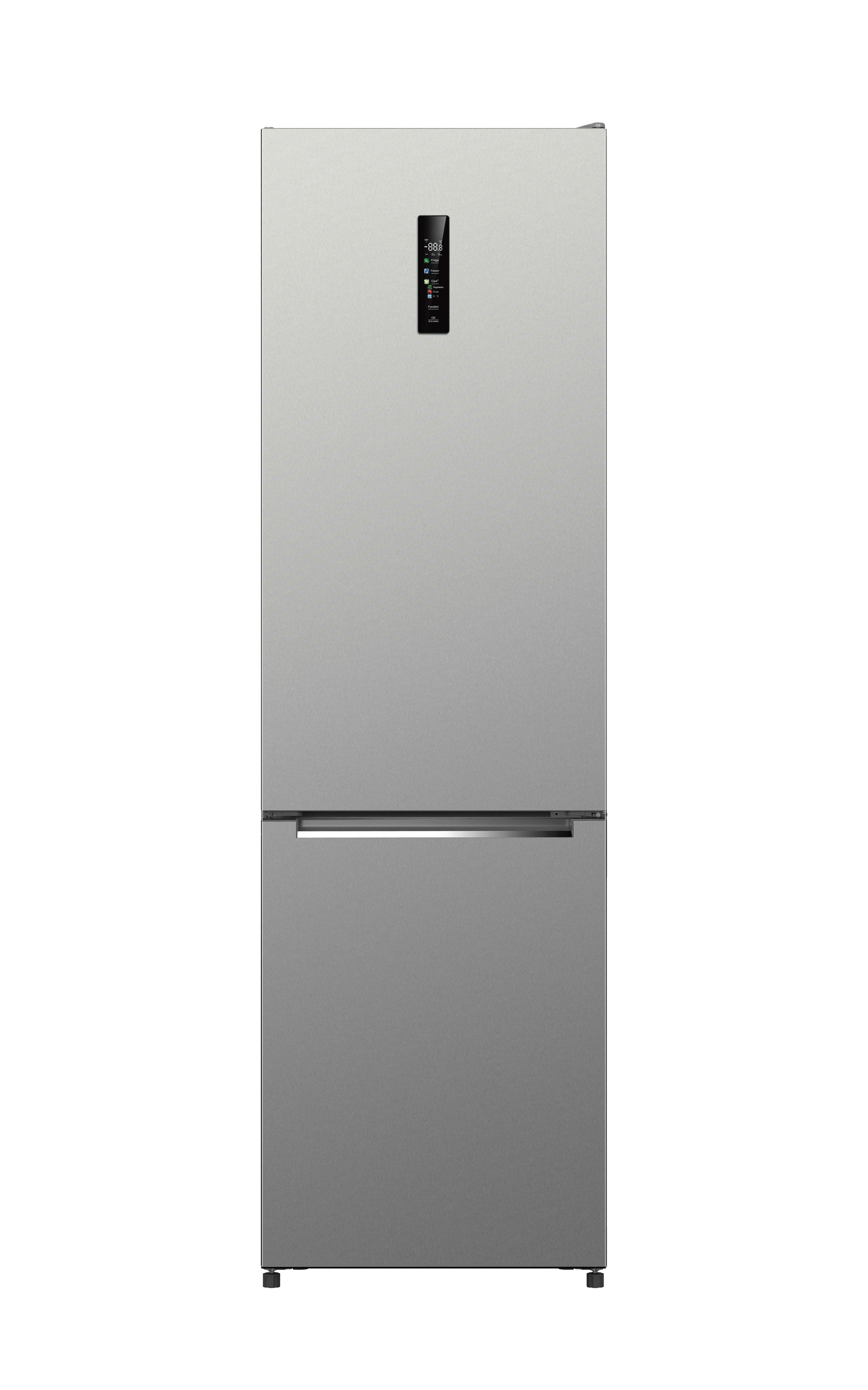 POCOline Kühl-/Gefrierkombination KGK200-405AIXDNF Inox B/H/T: ca. 59,5x200x66 cm Kühl-Gefrierkombi KGK200-405AIXDNF - Inox (59,50/200,00/66,00cm) - POCOline
