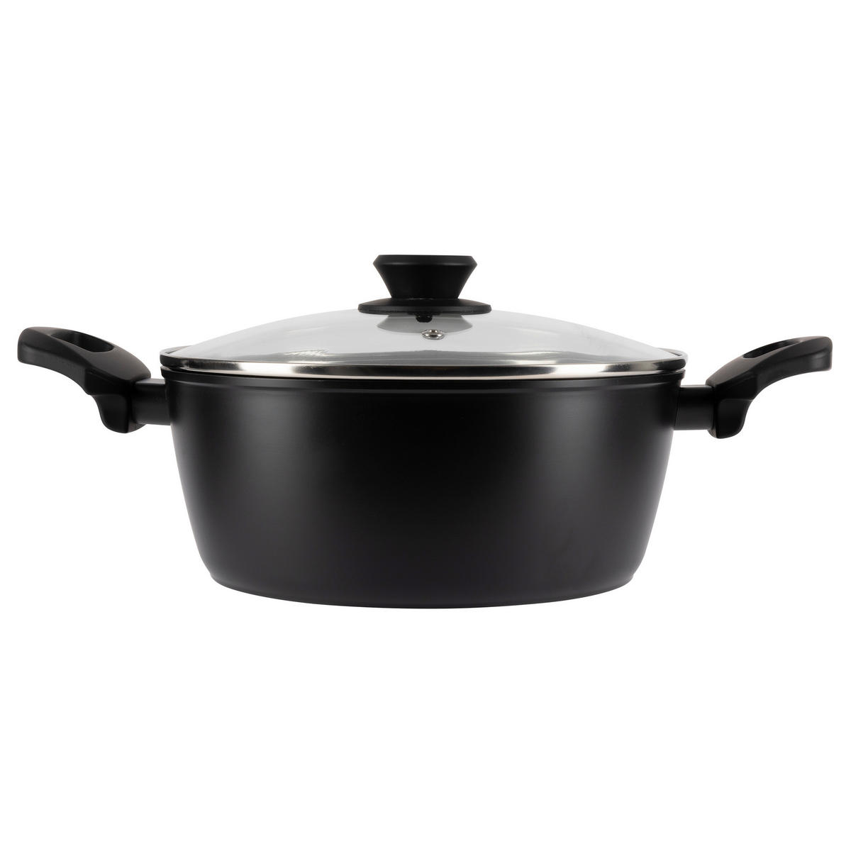 SAN IGNACIO Kochgeschirrset Tormes schwarz Aluminium Tormes - schwarz - SAN IGNACIO