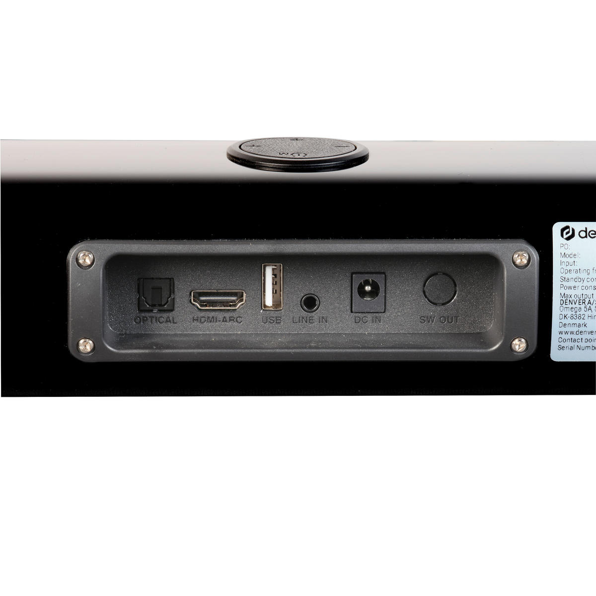 Denver Lautsprecher DSB-4030 schwarz B/H/T: ca. 80x6,8x10,5 cm Soundbar_DSB-4030_Denver - schwarz (80,00/6,80/10,50cm) - Denver