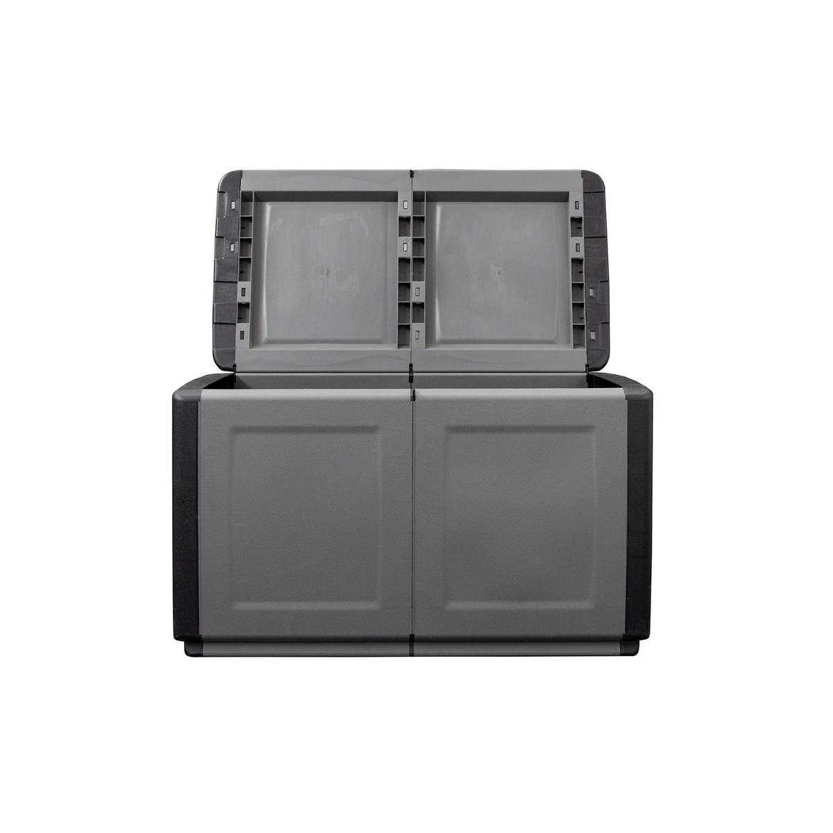 Artplast Multibox Cubo schwarz B/H/L: ca. 53x57x96 cm Cubo - schwarz/dunkelgrau (96,00/53,00/57,00cm) - ArtPlast