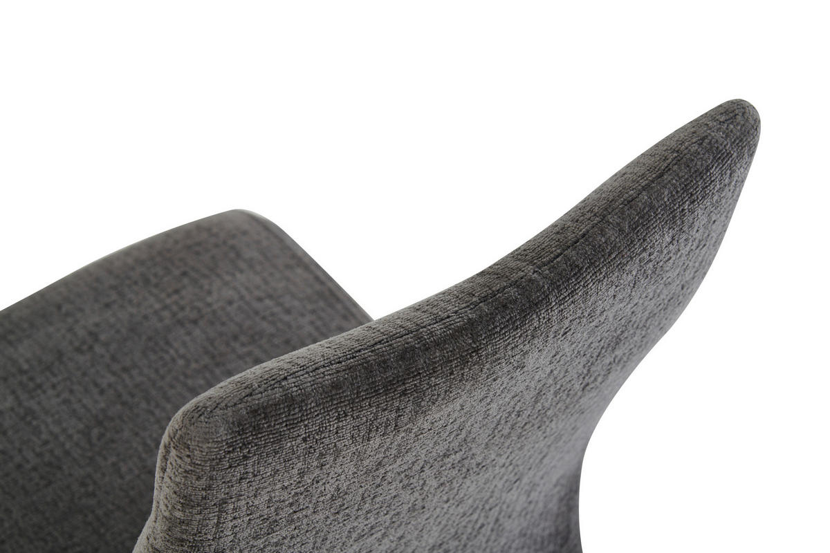 Schwingstuhl LENI, 2er Set anthrazit schwarz B/H/T: ca. 43x98x59 cm LENI, 2er Set - schwarz/anthrazit (43,00/98,00/59,00cm) - xonox.home