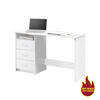 Schreibtisch Adria weiß B/H/T: ca. 123x77x50 cm Adria - weiß (123,00/77,00/50,00cm)