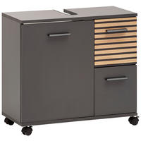 Waschbeckenunterschrank Katta anthrazit B/H/T: ca. 65,1x60x32 cm Katta - anthrazit (65,10/60,00/32,00cm) - Schildmeyer