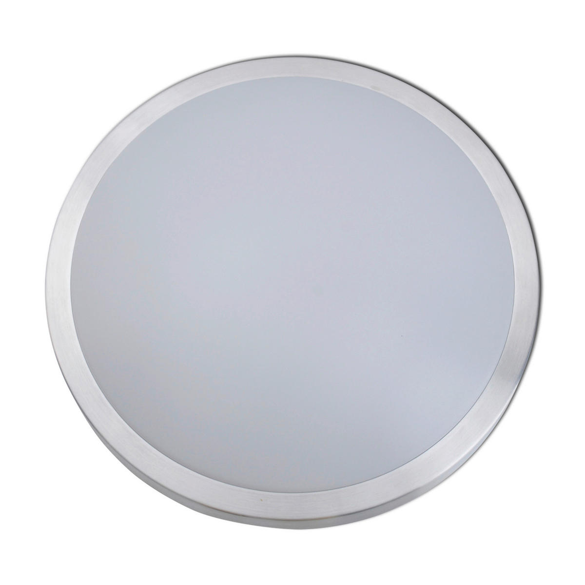 Näve Leuchten LED-Deckenleuchte silber Metall Kunststoff B/H/T/D: ca. 34x10x34x34 cm LONDON - silber (34,00/10,00/34,00cm) - Näve Leuchten