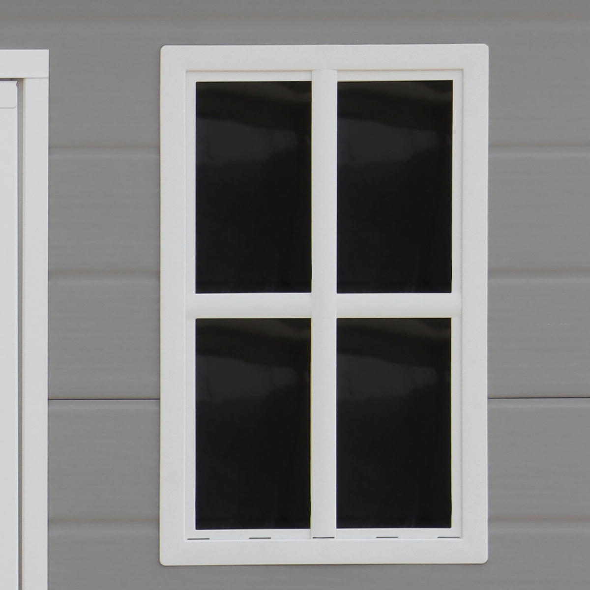 POCOline Gartenhaus Nizza grau Nizza - weiß/grau - POCOline