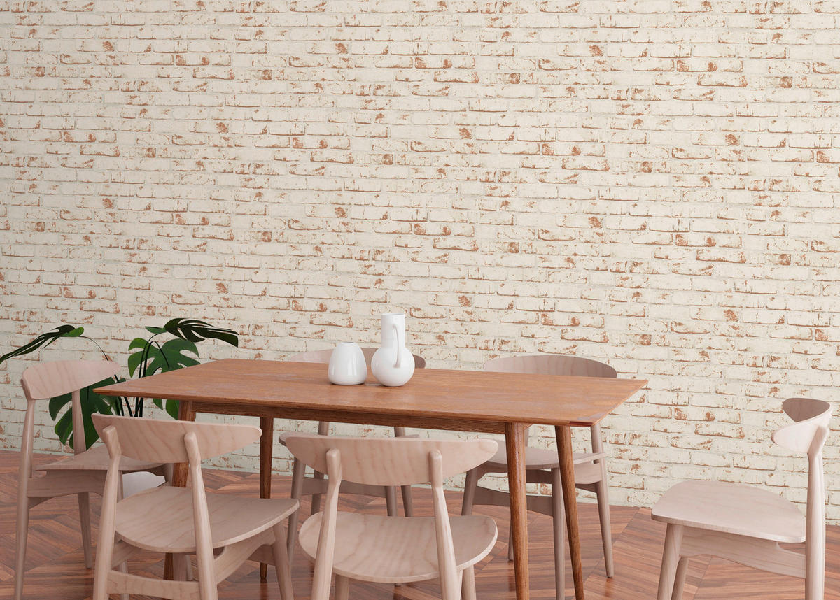 A.S.Creation Vliestapete Best of Wood`n Stone 2nd Edition Steine rot B/L: ca. 53x1005 cm Best of Wood`n Stone 2nd Edition - rot (53,00/1005,00cm) - A.S.Creation