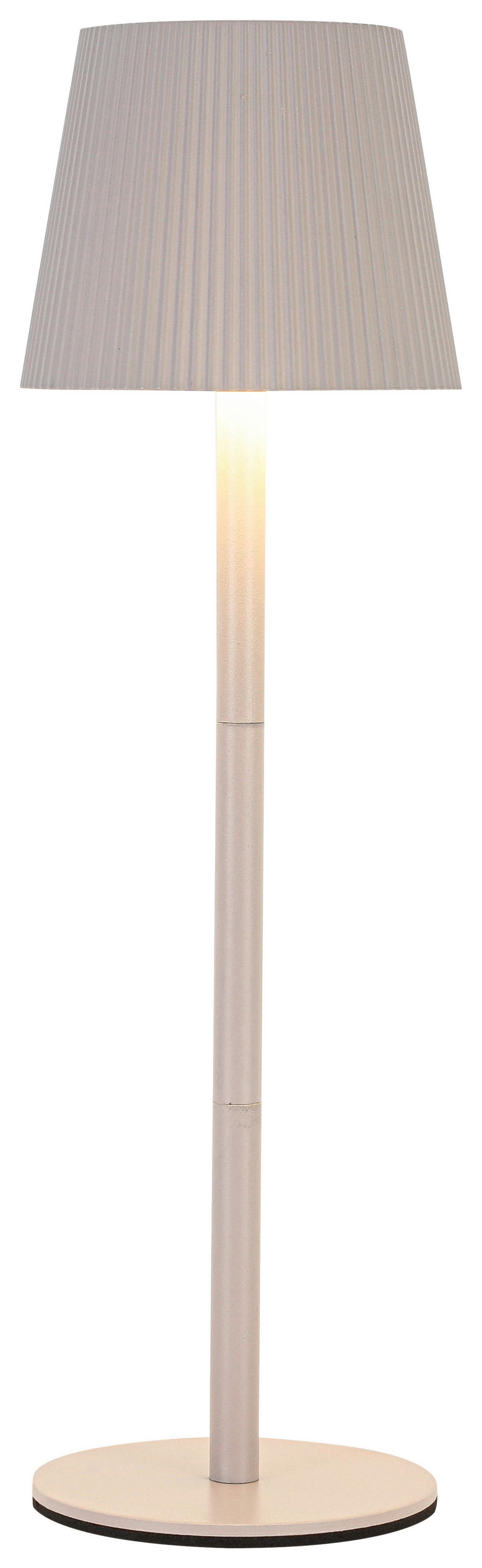 Tischleuchte sand H/D: ca. 36x10,5 cm Akku-Tischleuchte_Florenz sand - sand (10,50/36,00cm) - Nolo Lighting