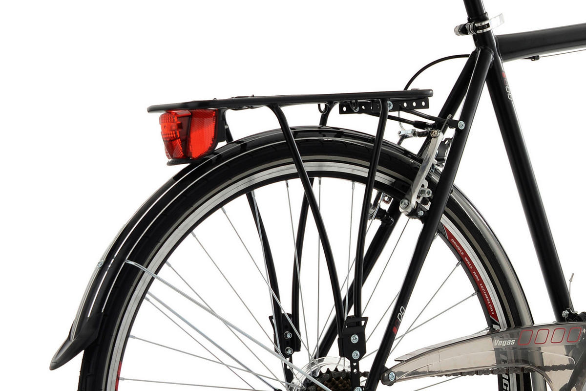 KS-Cycling Trekking-Bike Herrenfahrrad Vegas 100T schwarz ca. 28 Zoll Trekkingrad Vegas 100T - schwarz - KS-Cycling