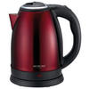 MICHELINO Edelstahl-Wasserkocher 20801 rot Edelstahl ca. 1,8 l Wasserkocher_Edelstahl - rot (1,80l) - MICHELINO