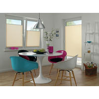 Spannplissee Easyfix Pia beige B/L: ca. 65x130 cm Easyfix Pia - beige (65,00/130,00cm)