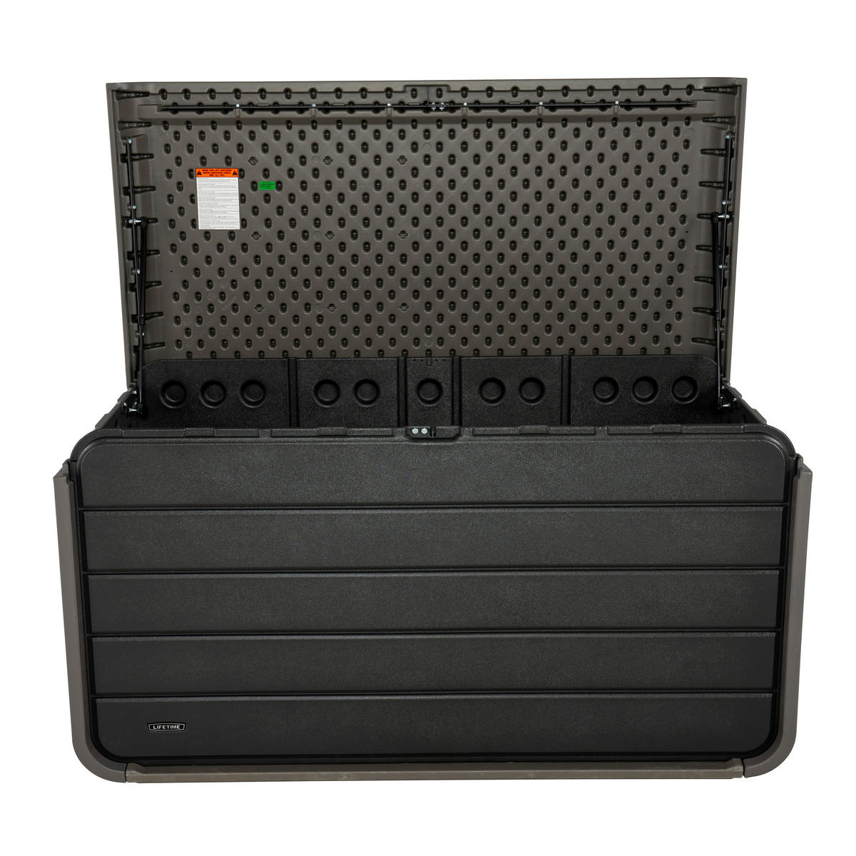 Lifetime Kissen- & Auflagenbox Space grau Kunststoff B/H/L: ca. 146,7x77,2x72,4 cm Space - grau (72,40/146,70/77,20cm) - Lifetime