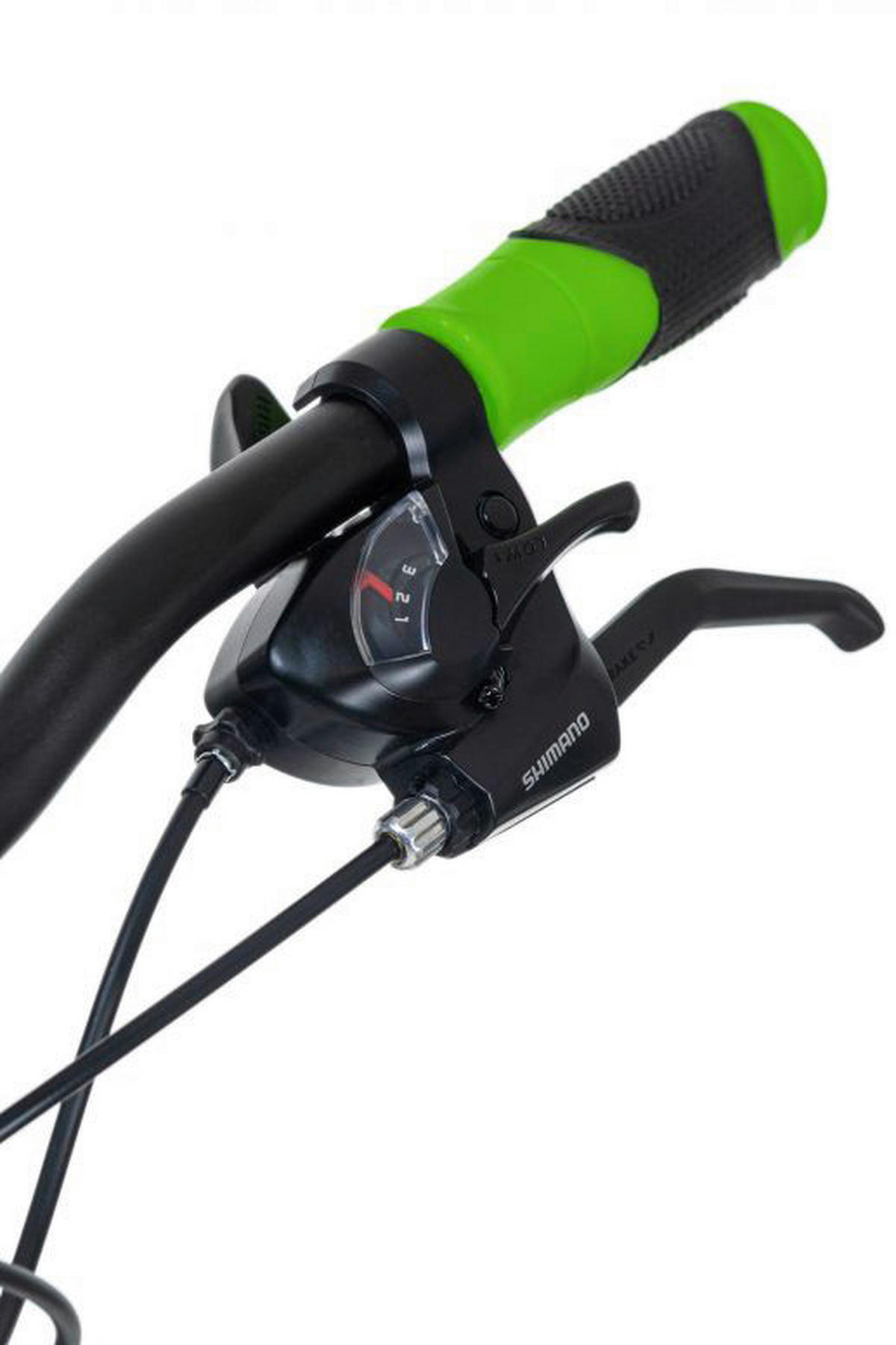 KS-Cycling Mountainbike Morzine Hardtail Morzine 27,5 Zoll Rahmenhöhe 48 cm 21 Gänge schwarz schwarz ca. 27,5 Zoll Morzine - schwarz/grün - KS-Cycling
