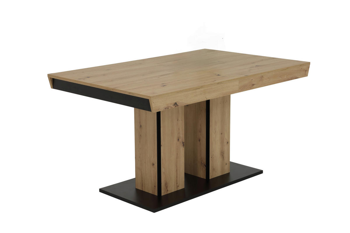 Essgruppe Britta I wilde Beere Eiche Holzwerkstoff B/H/T: ca. 220x76x90 cm Britta I - Eiche/wilde Beere (220,00/76,00/90,00cm) - Hela