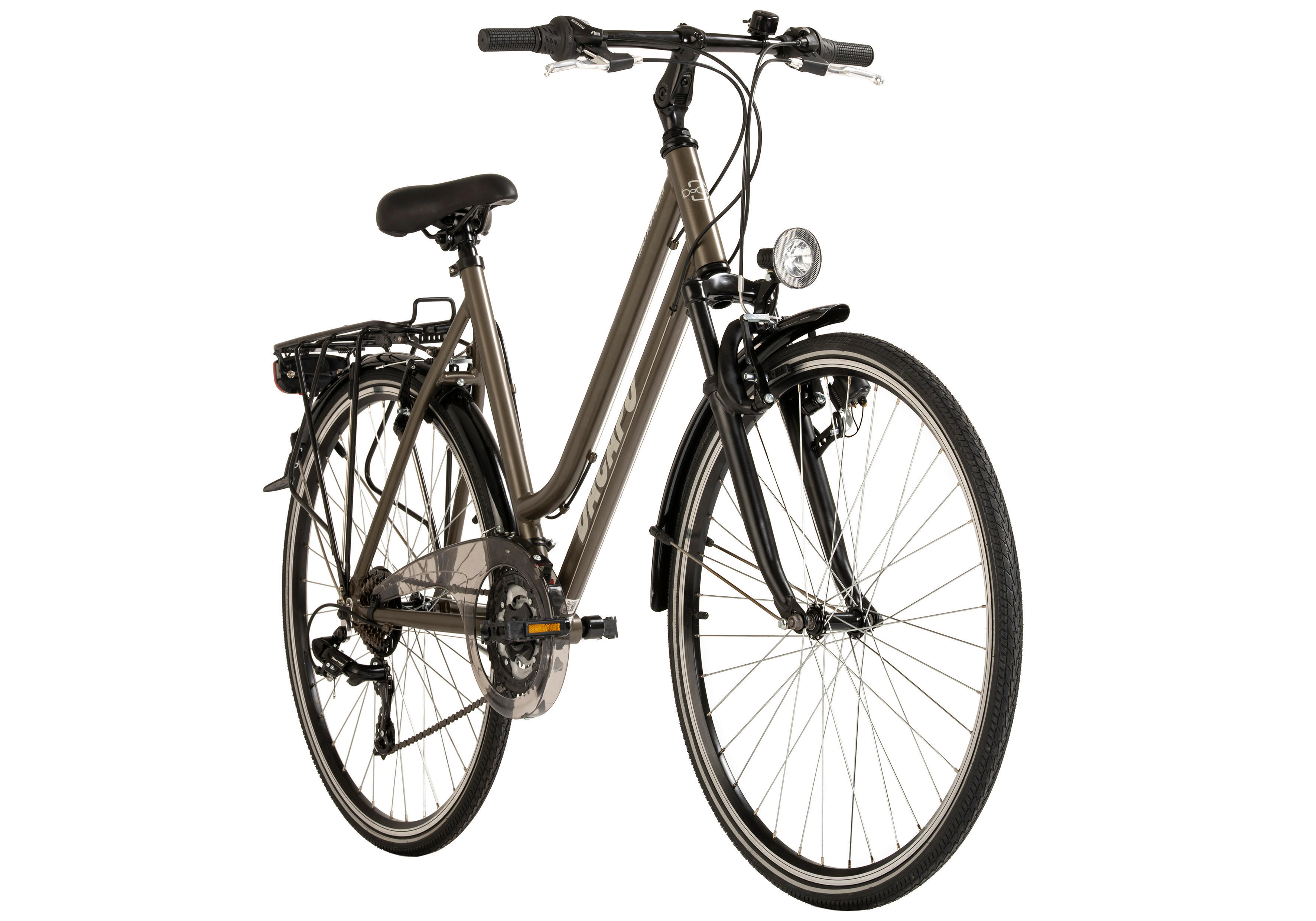 DaCapo Trekking-Bike Metropolis METROPOLIS 28 Zoll Rahmenhöhe 53 cm 21 Gänge anthrazit anthrazit ca. 28 Zoll Metropolis - anthrazit - DaCapo