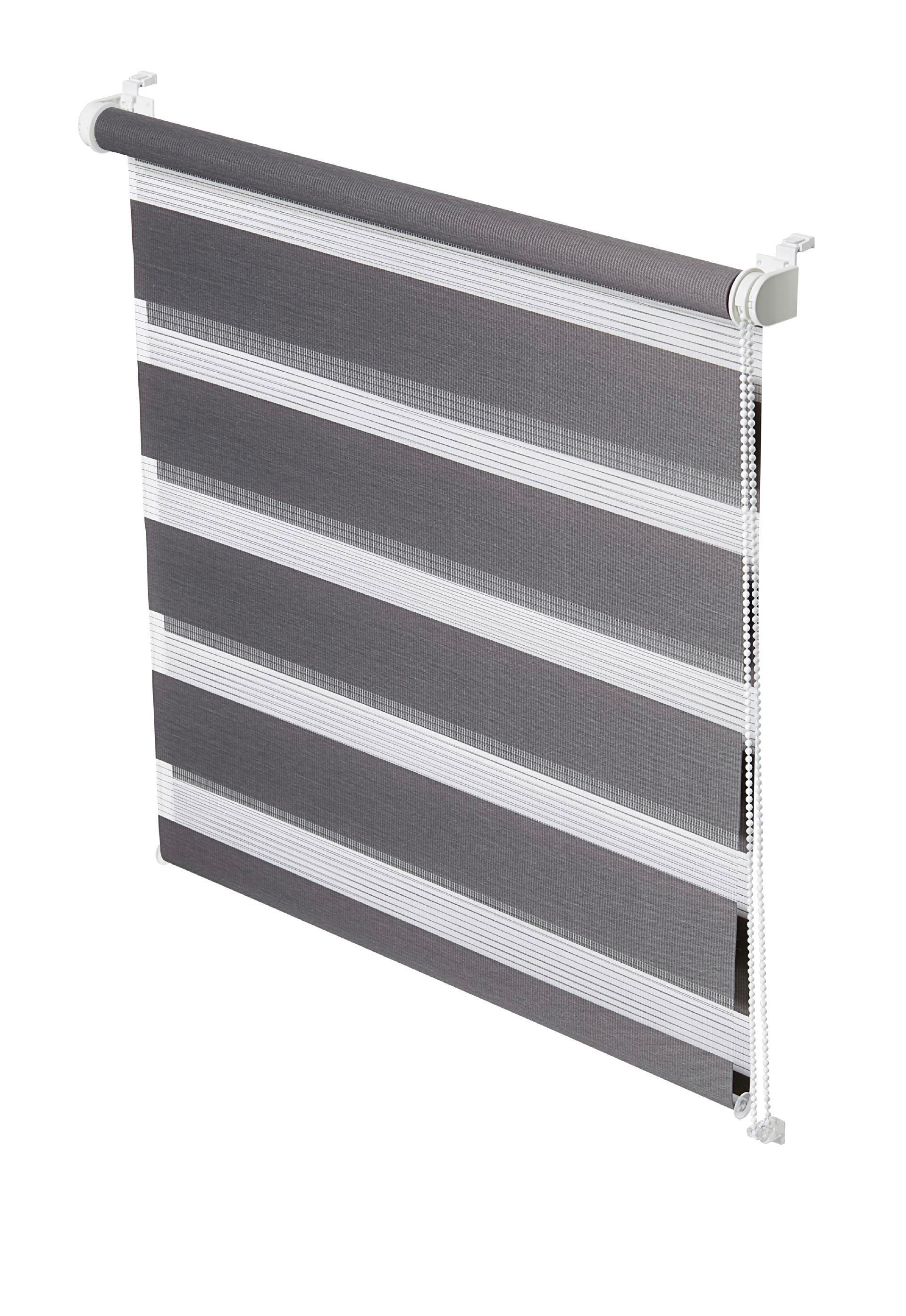 Doppelrollo Easyfix anthrazit B/L: ca. 60x150 cm Easyfix - anthrazit (60,00/150,00cm)