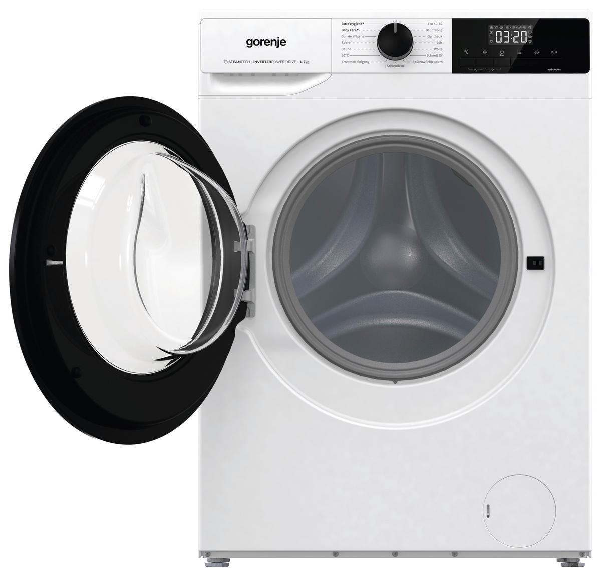Gorenje Waschmaschine WNHEI74SAPS/DE weiß B/H/T: ca. 60x85x47 cm ca. 7 kg Waschmaschine WNHEI74SAPS/DE - weiß (60,00/85,00/47,00cm) - Gorenje