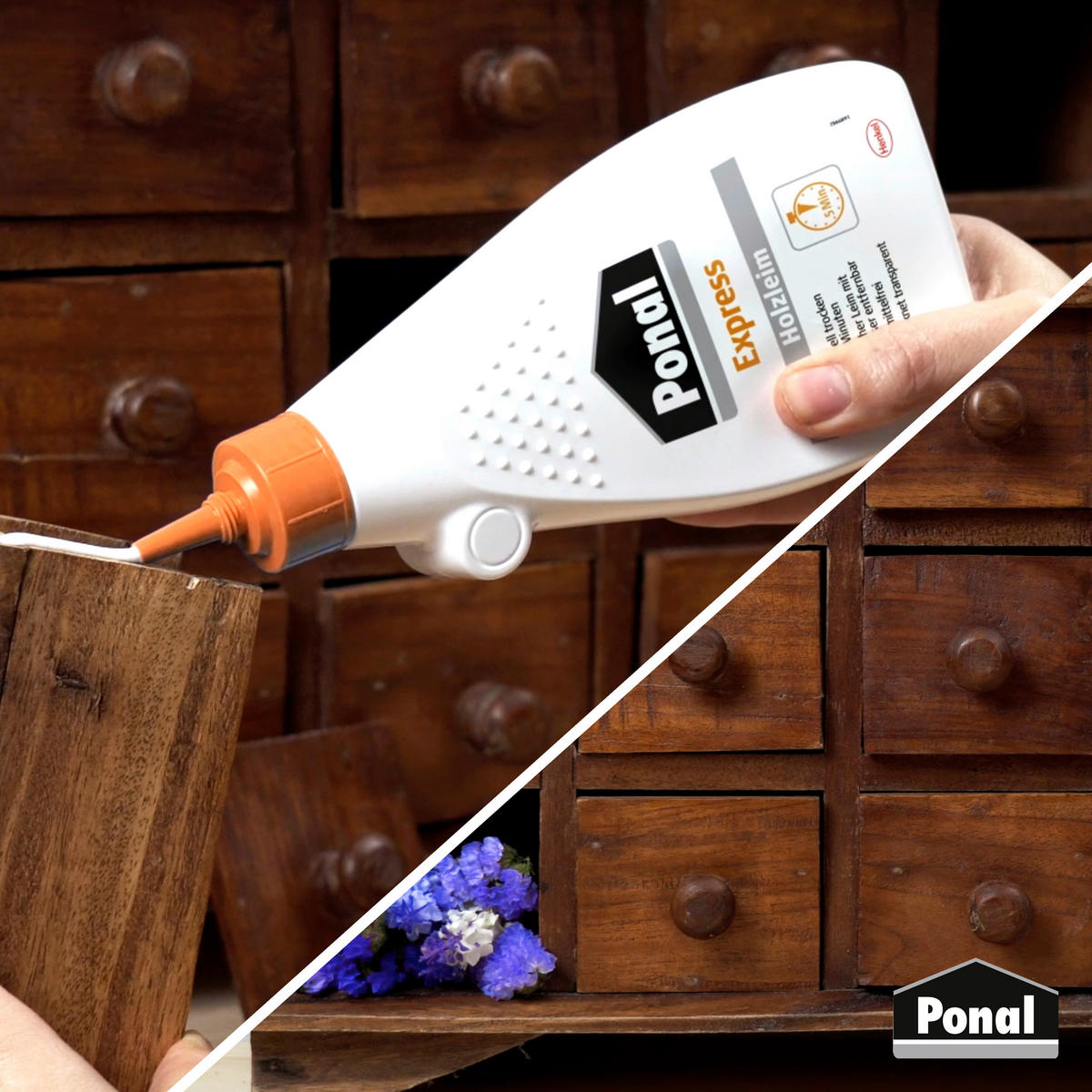 Ponal Holzleim Express ca. 120 g Express - Ponal