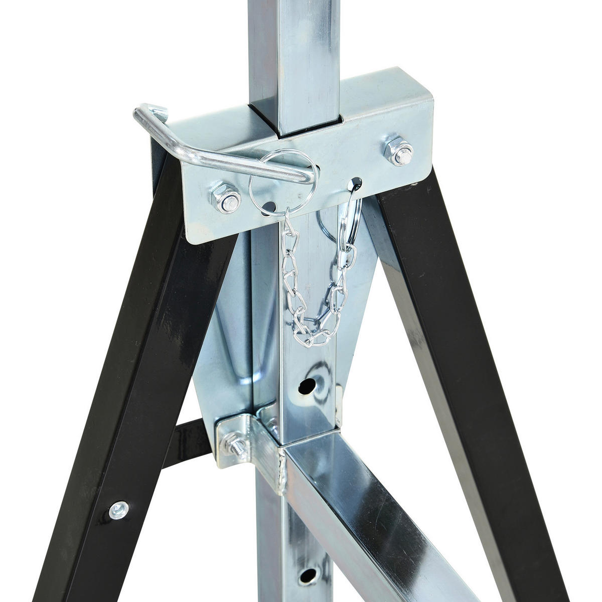 Werkstatt-Zubehör schwarz B/H/L: ca. 56x68x80 cm Gerüstbock - schwarz (80,00/56,00/68,00cm) - DURHAND